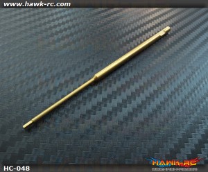 Hawk Creation Titanium Coating Harden 1.5mm Hex Driver Shaft